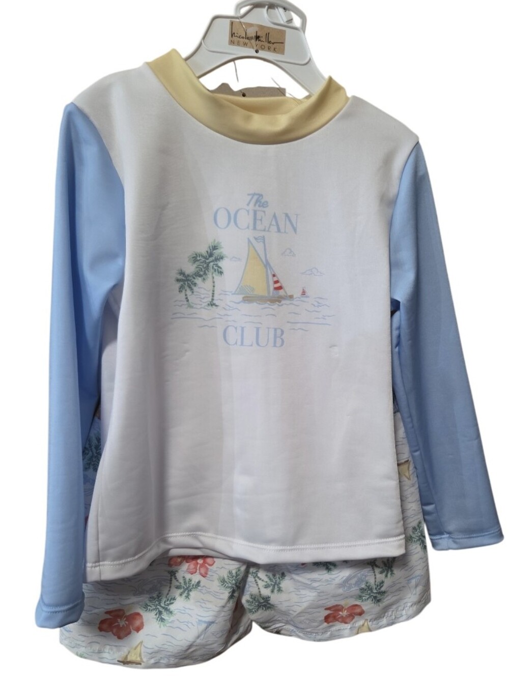 Nicole Miller New York Girls 3pc. Rashguard Set..5